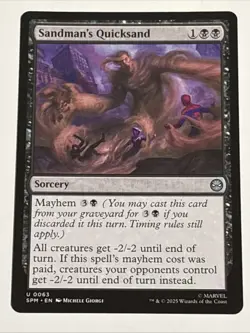 MTG Universes Beyond: Spider-man Sandman's Quicksand 0063 NM - Image 1