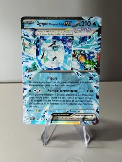 Carte POKEMON FR - Ogerpon Masque du Puits ex 064/167 Mascarade Crepusculaire - Image 1