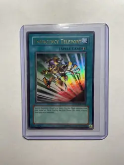 Yugioh: Emergency Teleport (Ultimate Rare) TDGS-EN053 - Image 1
