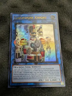 Yugioh 1x Clockwork Knight Supreme Darkness 1st Ed Ultra Rare NM SUDA - Image 1