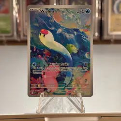 Wiglett 206/198 Scarlet & Violet Illustration Rare Holo Pokemon Card NM/M - Image 1