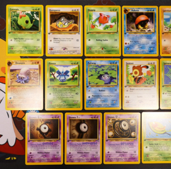 LP/MP(1st edition) COMPLETE Pokemon NEO DISCOVERY Set 20-Card COMMON Non-Holo ed - Image 2