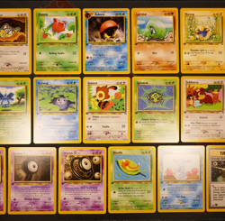 LP/MP(1st edition) COMPLETE Pokemon NEO DISCOVERY Set 20-Card COMMON Non-Holo ed - Image 3