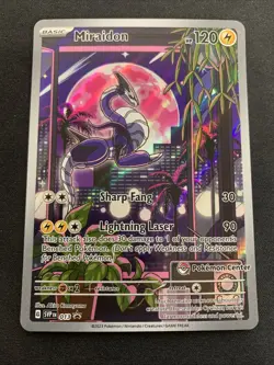 Miraidon - (Pokemon Center Exclusive) Promo SV: Scarlet & Violet Promo Cards 013 - Image 1