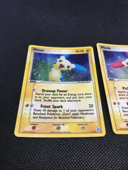 Minun 6/12 Plusle Holo XY Trainer Kit 2 Plusle & Minun Pokemon Card - Image 2