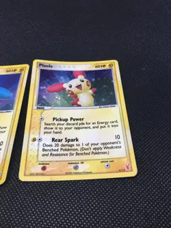 Minun 6/12 Plusle Holo XY Trainer Kit 2 Plusle & Minun Pokemon Card - Image 3