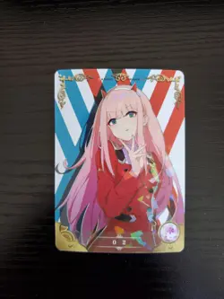 Goddess Story Waifu Card - Darling in the Franxx - Zero Two- NS-10R-02 - Image 1