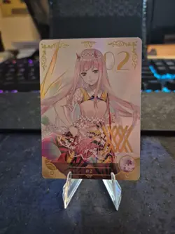 Goddess Story 2M11 Doujin Holo SSR Card 13 - Darling in the Franxx Zero Two - Image 1