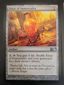 Elixir of Immortality Core Set 2013 MTG Regular (4 Cards) - Image 2