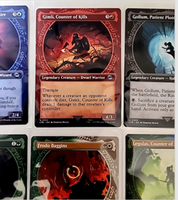 6 Card Lot - MTG Magic the Gathering Lord of the Rings LOTR Gandalf Frodo Gimli - Image 4