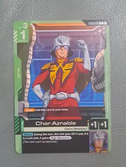 Char Aznable - ST03-011 NM - Gundam TCG Card Game - Image 1