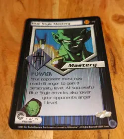 DBZ Dragon Ball Z TCG Trunks Saga Blue Style Mastery #149 Foil Limited Rare Card - Image 3
