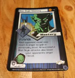 DBZ Dragon Ball Z TCG Trunks Saga Blue Style Mastery #149 Foil Limited Rare Card - Image 4
