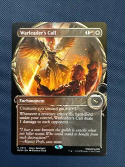 MTG Warleader's Call (Showcase) - Murders at Karlov Manor (MKM) NM - Image 1