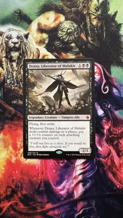 1 x Drana, Liberator of Malakir - Battle For Zendikar - MP - MTG - Image 1