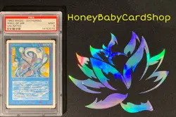 MTG Unlimited Edition 1993 Wall of Air PSA 9 Mint Old School 93/94 - Image 4