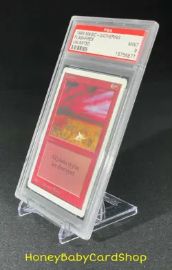 MTG Unlimited Edition 1993 Flashfires PSA 9 Mint Old School 93/94 - Image 3