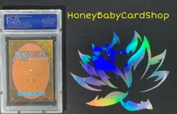 MTG Unlimited Edition 1993 Wall of Fire PSA 9 Mint Old School 93/94 - Image 5