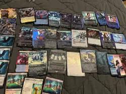Magic the Gathering Final Fantasy Lot! Foil, Extended Art, Through The Ages! - Image 1
