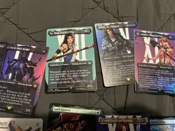 Magic the Gathering Final Fantasy Lot! Foil, Extended Art, Through The Ages! - Image 2