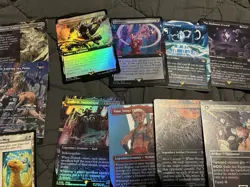 Magic the Gathering Final Fantasy Lot! Foil, Extended Art, Through The Ages! - Image 3