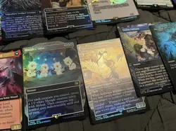Magic the Gathering Final Fantasy Lot! Foil, Extended Art, Through The Ages! - Image 5
