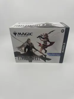 Magic: The Gathering Final Fantasy Bundle WOTC 9 Play Booster New/Sealed In Hand - Image 1