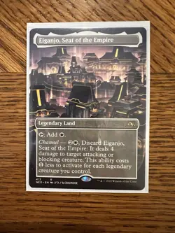 Eiganjo, Seat of the Empire (Borderless) Kamigawa: Neon Dynasty Regular - Image 1