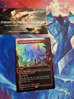 Cori Mountain Monastery Foil Borderless Tarkir: Dragonstorm - Image 1