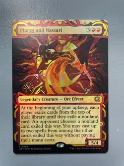 Plargg and Nassari - March of the Machine: The Aftermath #202 - Foil - Near Mint - Image 1
