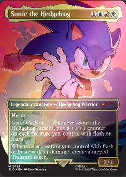 MAGIC THE GATHERING SECRET LAIR SONIC 100% COMPLETE BUNDLE Foil/Non-Foil - Image 2