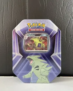 NEW Pokemon Triple Whammy Collector Tin (Darkrai, Tyranitar & Slaking) Sealed ✅ - Image 2
