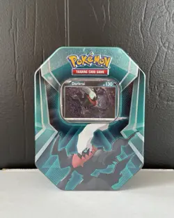 NEW Pokemon Triple Whammy Collector Tin (Darkrai, Tyranitar & Slaking) Sealed ✅ - Image 4