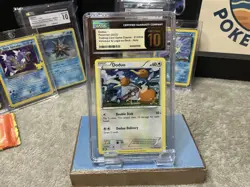 Pokemon TCG Pristine CGC 10 Black Label HOLO Doduo 013/034 - Image 1