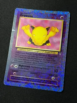 Pokemon Drowzee 73/110 Reverse Holo Foil Legendary Collection 2002 LP/NM - Image 3