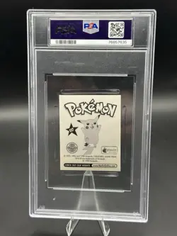 1999 Merlin Pokemon Brock - Prism #S27 PSA 8 - Image 2