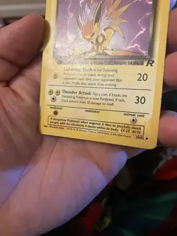 Pokemon TCG - Dark Jolteon 38/82 Non-Holo Team Rocket HP - Image 4