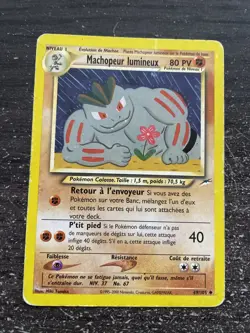 MACHOPEUR LUMINEUX UNCO - POKEMON 49/105 NEO DESTINY EDITION 2 FR - Image 1