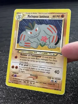 MACHOPEUR LUMINEUX UNCO - POKEMON 49/105 NEO DESTINY EDITION 2 FR - Image 3