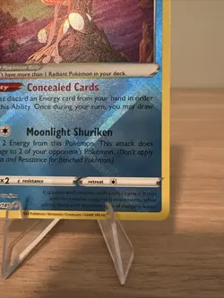Pokemon Radiant Greninja 046/189 Radiant Rare Astral Radiance NM Condition - Image 4