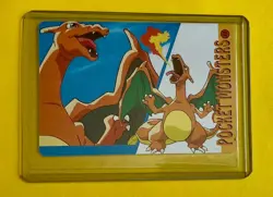 ARKANINE ASH Pokemon Pocket Monsters Vintage Vending Prism Sticker NM Foil - Image 2