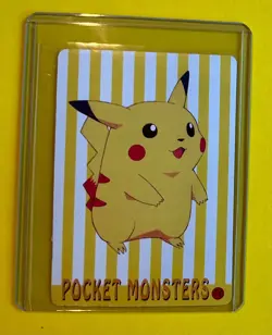 DRAGONITE Pocket Monsters Vending Machine Prism Sticker - Pokemon Holo Foil NM - Image 2