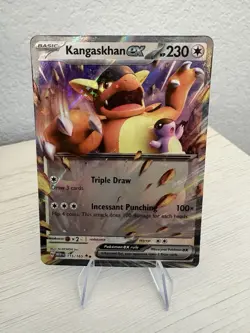 Pokemon Kangaskhan ex 115/165 Scarlet & Violet 151 Double Rare Holo NM - Image 1