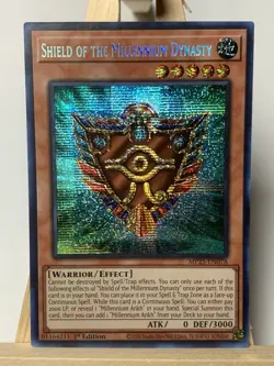Yu-Gi-Oh! TCG Shield of The Millenium Dynasty Starlight Rare 1st Edition MP25 - Image 1