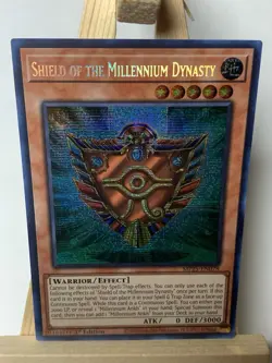 Yu-Gi-Oh! TCG Shield of The Millenium Dynasty Starlight Rare 1st Edition MP25 - Image 2