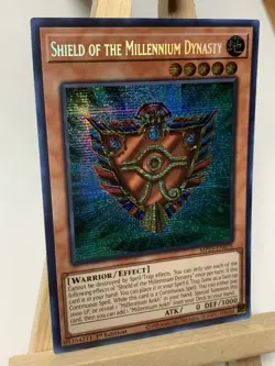 Yu-Gi-Oh! TCG Shield of The Millenium Dynasty Starlight Rare 1st Edition MP25 - Image 5