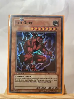 Yu-Gi-Oh! | Red Ogre | CSOC-EN096 | 1st Edition | Super Rare - Image 1