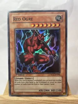 Yu-Gi-Oh! | Red Ogre | CSOC-EN096 | 1st Edition | Super Rare - Image 2
