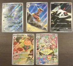 Pokemon 5 Card Lot - Illustration Rares NM - Image 1