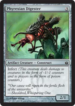 MTG magic cards 1x Phyrexian Digester - Foil Mirrodin Besieged NM-Mint, English - Image 1